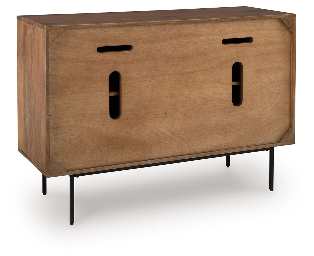 Juddins - Accent Cabinet - Brown — view 5