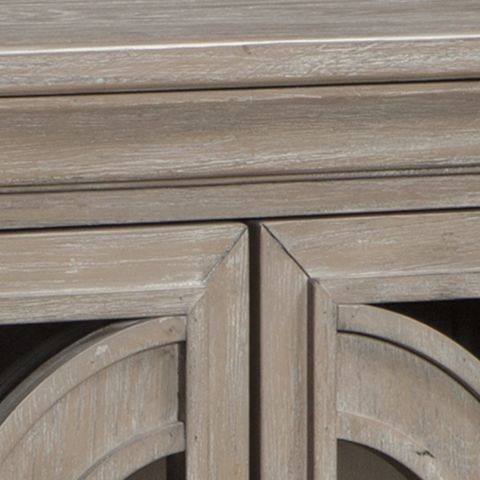Fossil Ridge - Accent Cabinet - Gray — view 4