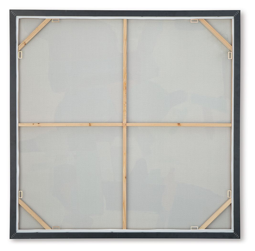 Wynburn - Wall Art - White / Blue / Green — view 7