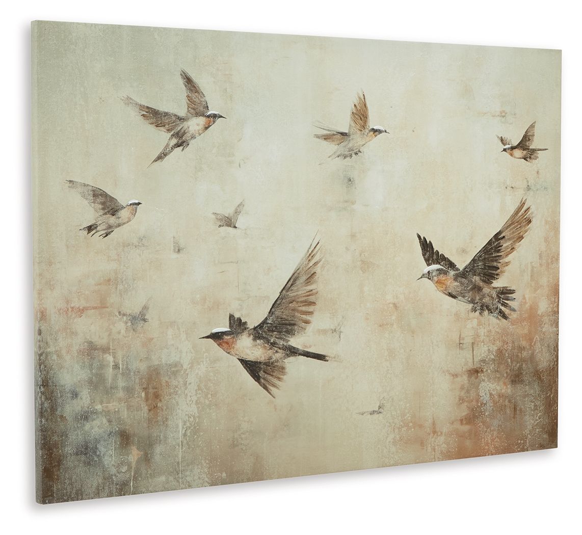 Collmund - Wall Art - Gray / Brown — view 3