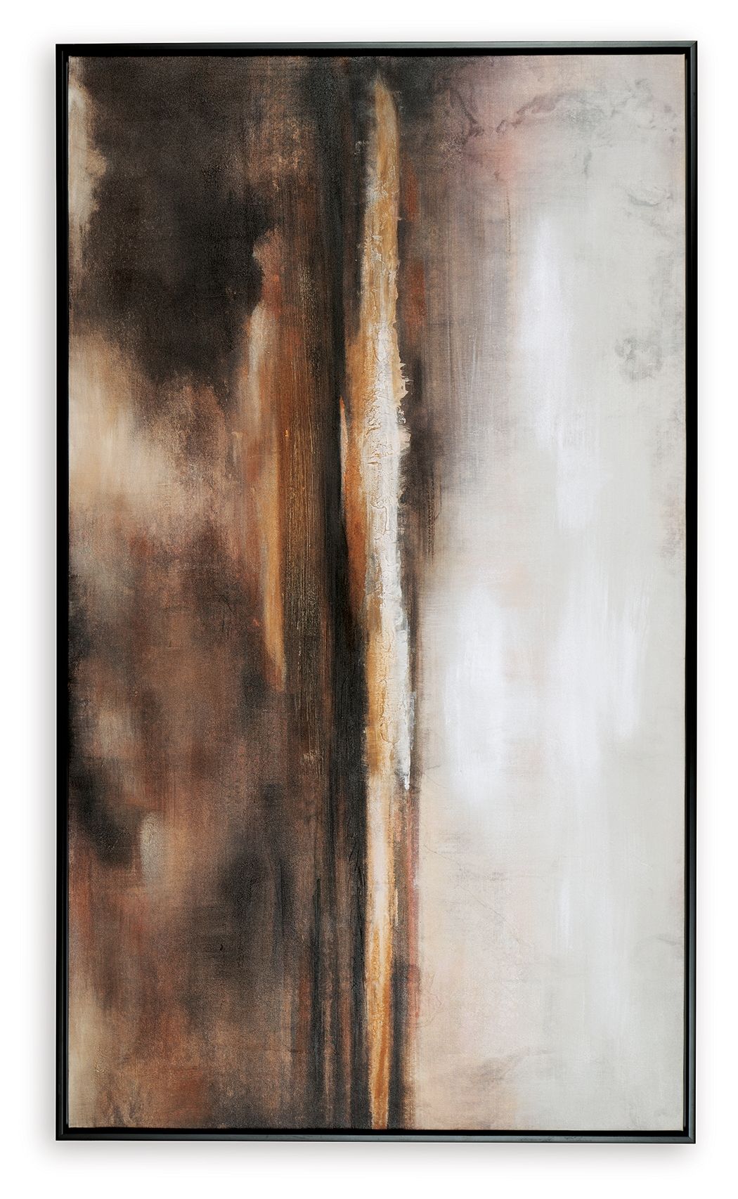 Drewland - Wall Art - Black / Brown / Orange — view 4