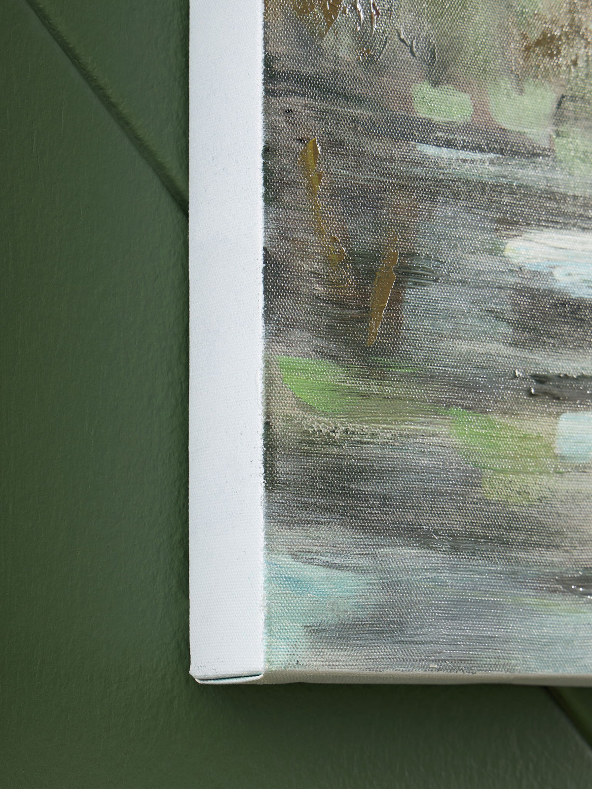 Evermaddick - Wall Art - Green / Gray / White — view 5