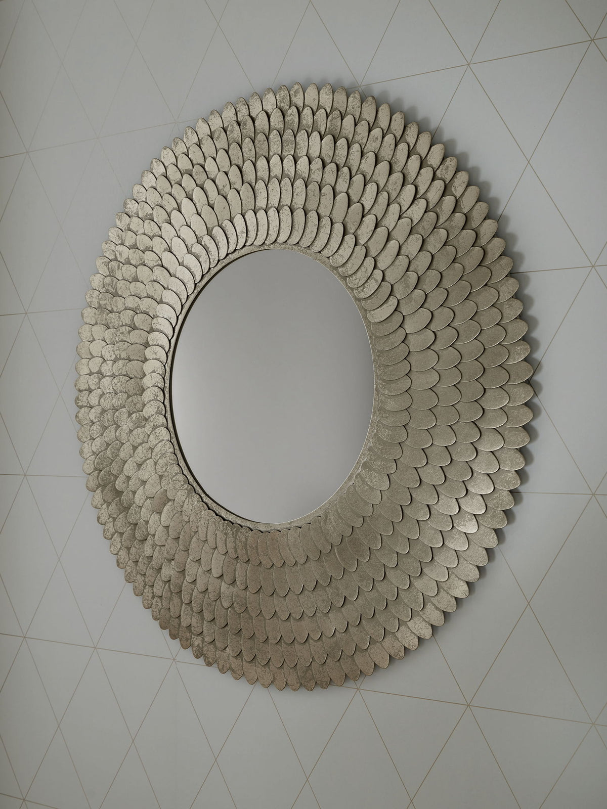 Wrightmund - Accent Mirror - Champagne Finish — view 2