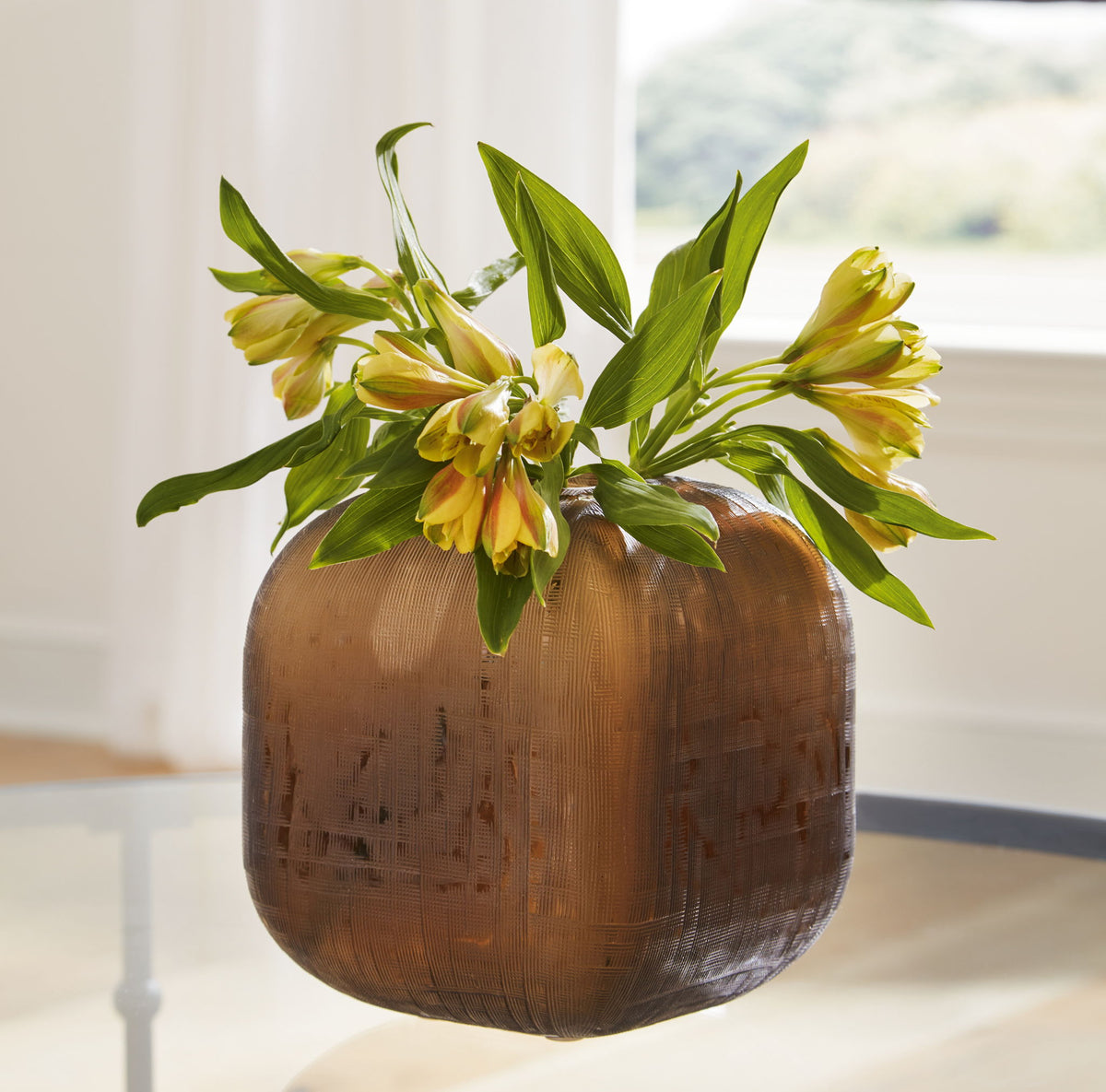 Capard - Vase - 8" - Brown — view 2