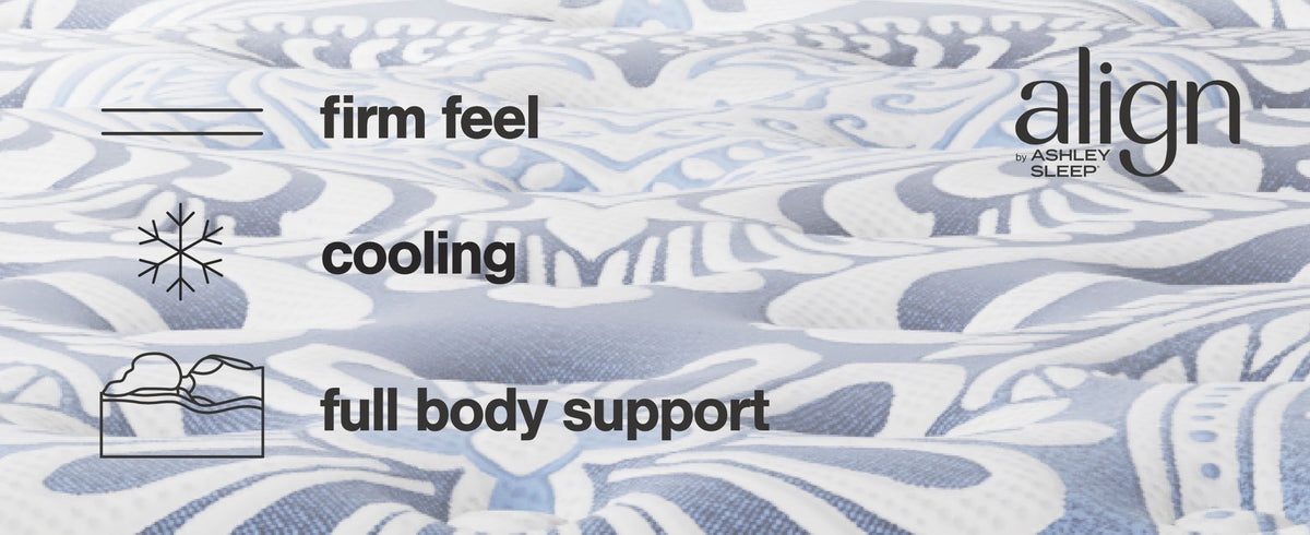 Firm Luxe 2.0 - California King Mattress - Blue — view 8