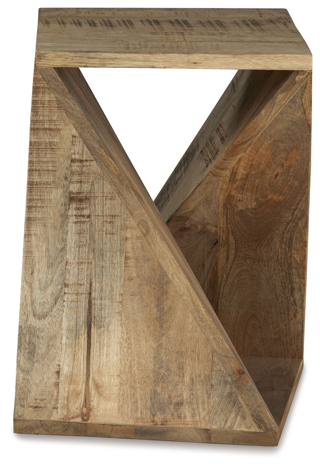 Zalemont - Accent Table - Distressed Brown — view 3