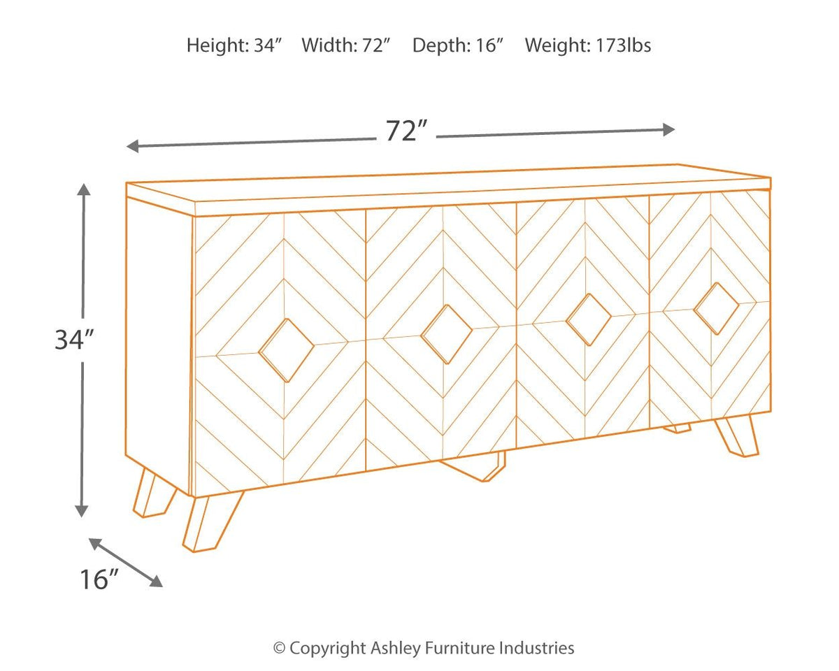 Robin Ridge - Accent Cabinet - Brown / Beige — view 3