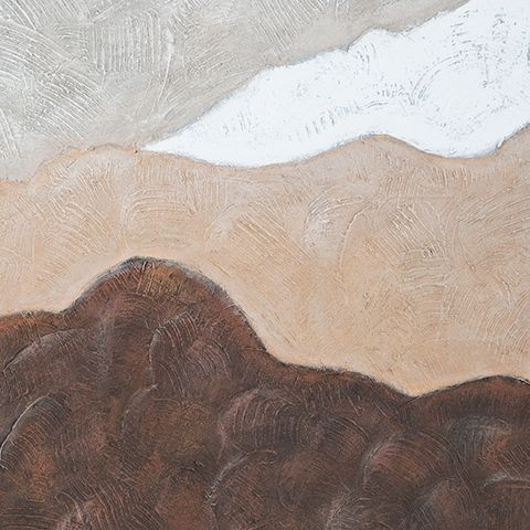 Fanthorne - Wall Art - Tan / Brown / White — view 9