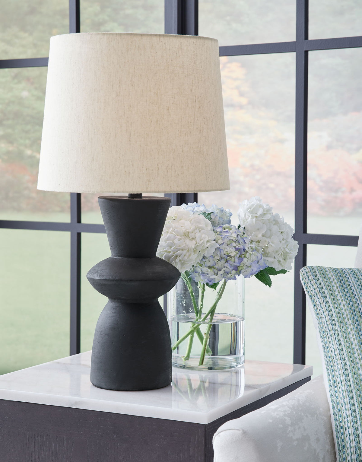 Scarbot - Paper Table Lamp (Set of 2) - Distressed Black — view 2