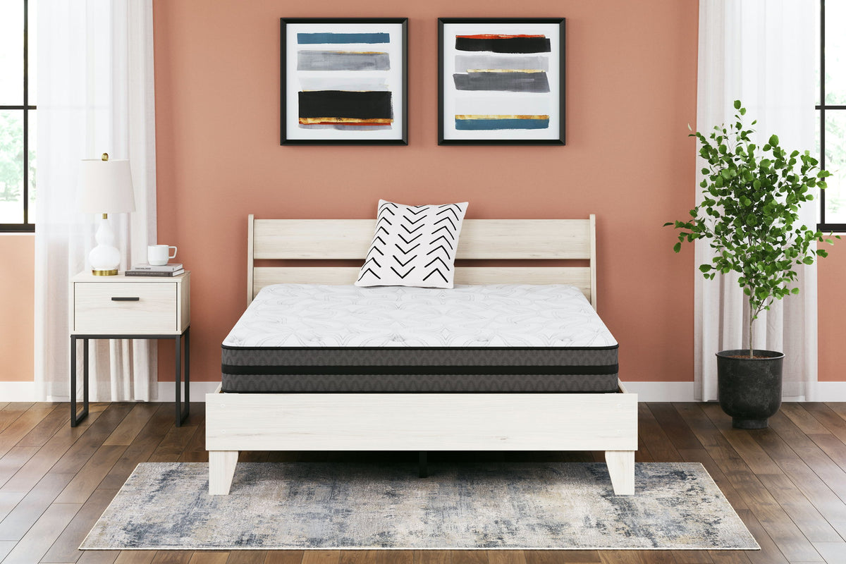 10 Inch Pocketed Hybrid - Full Mattress - White — view 3