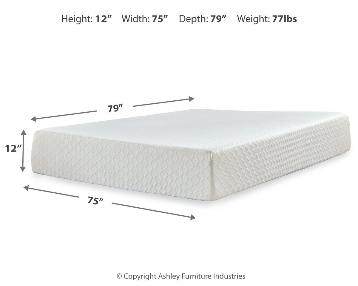 Chime 12 Inch Memory Foam Memory Foam Mattresses — view 21