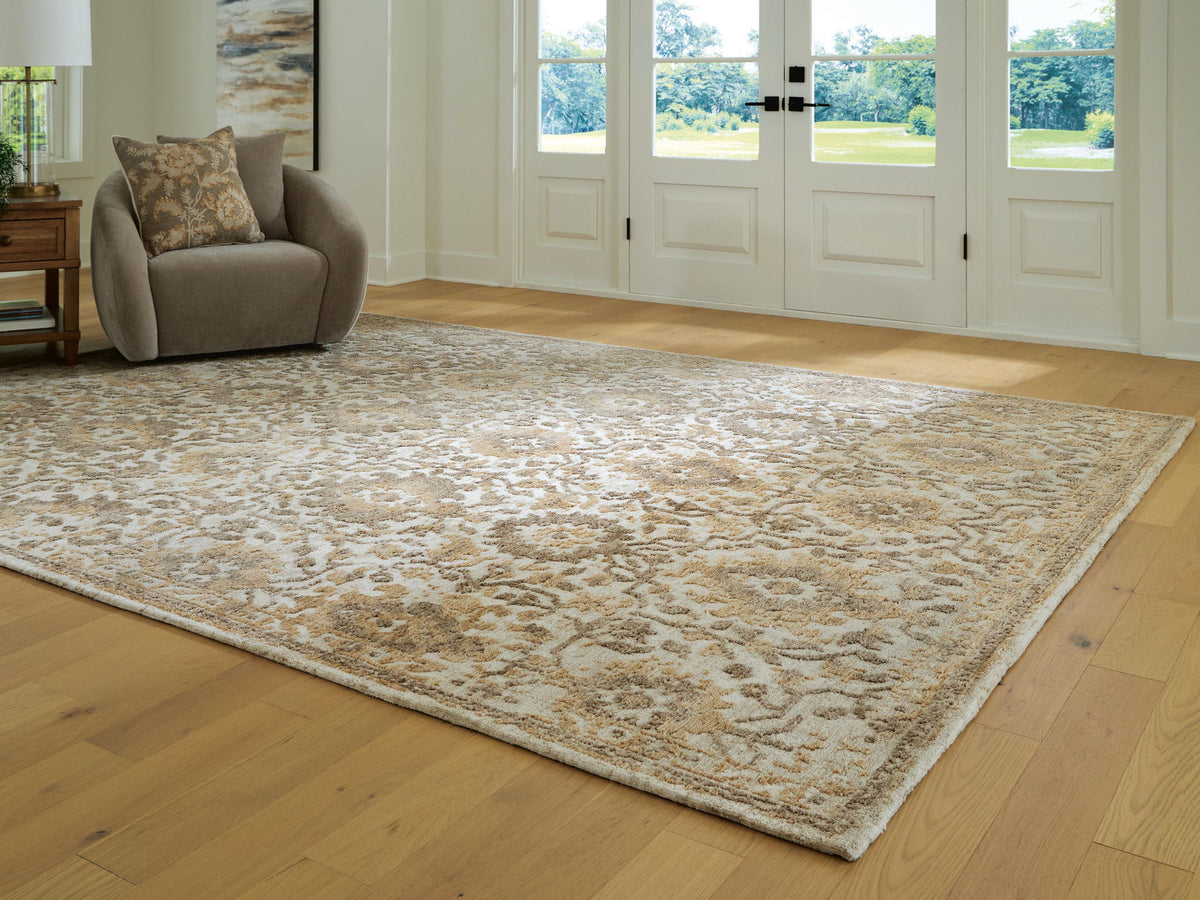 Sableridge - 9' x 12' Rug - Ivory / Taupe / Camel — view 2