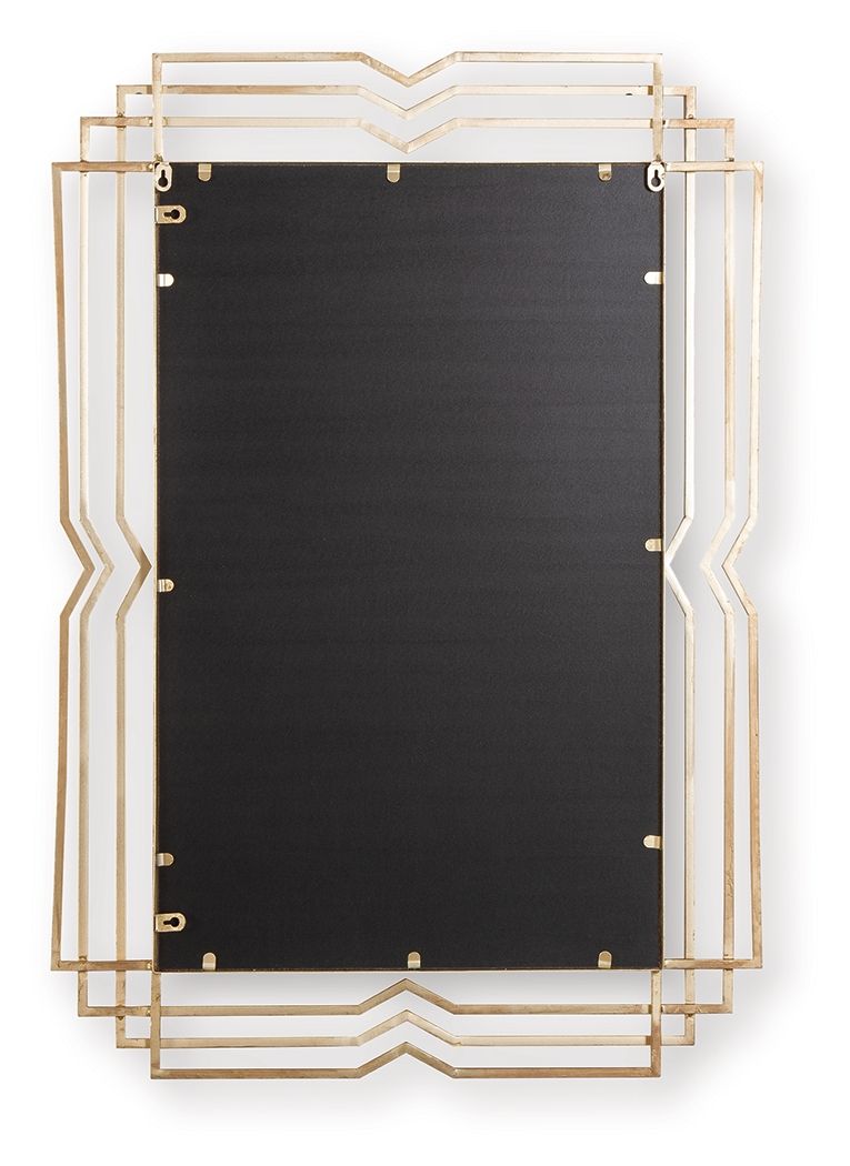 Claybrook - Accent Mirror - Gold Finish — view 5