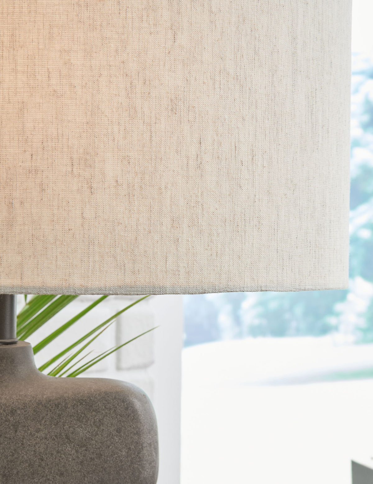 Danacy - Paper Table Lamp - Distressed Black — view 3