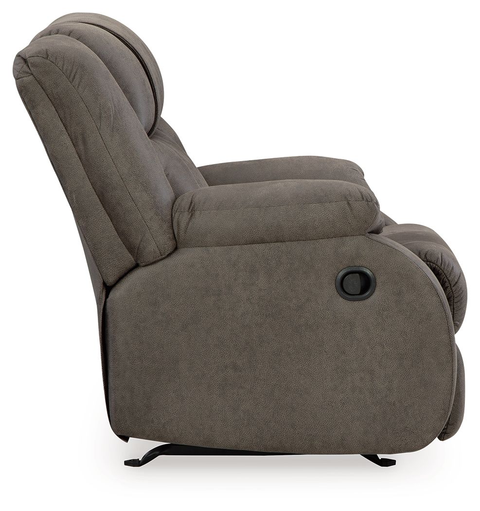 First Base - Rocker Recliner - Gunmetal — view 5
