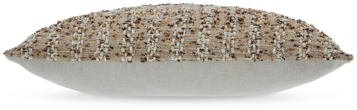 Vorlane - Pillow (Set of 4) - Tan / Brown / White — view 3