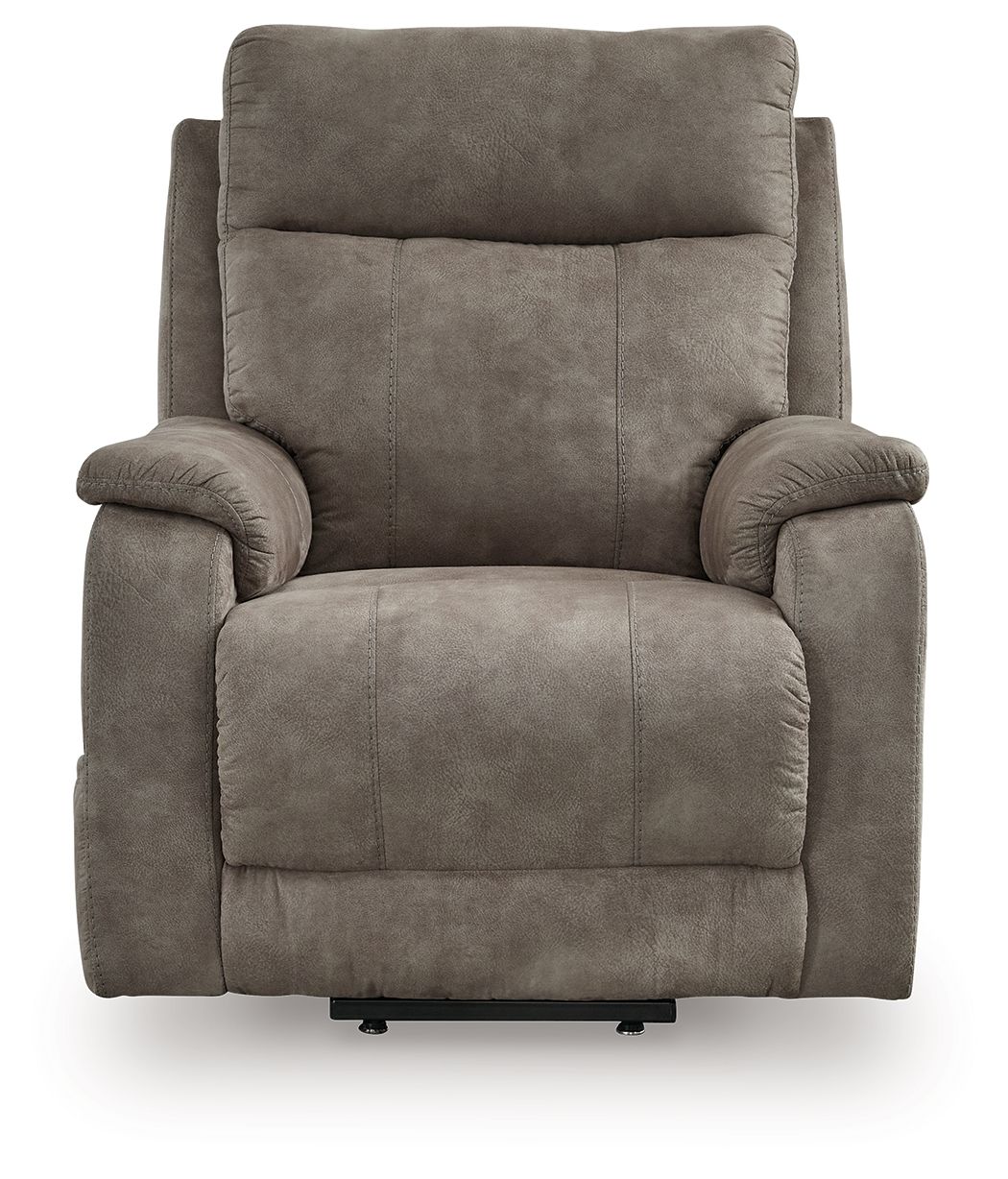 Crestmeade - Power Lift Recliner - Fossil — view 4
