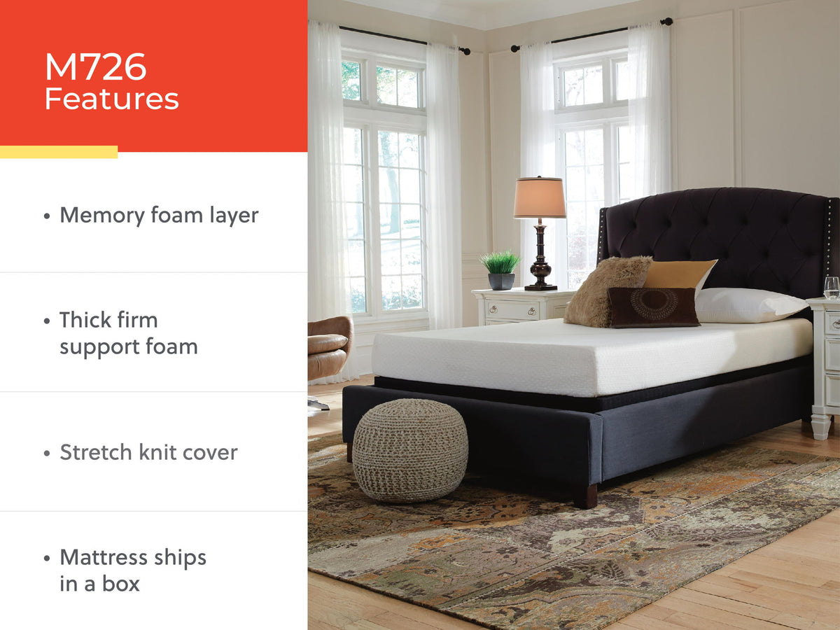 Chime 8 Inch Memory Foam Memory Foam Mattresses — view 5