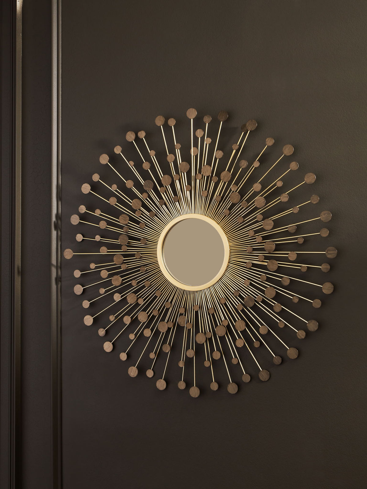 Morwenna - Accent Mirror - Bronze / Gold Finish — view 2