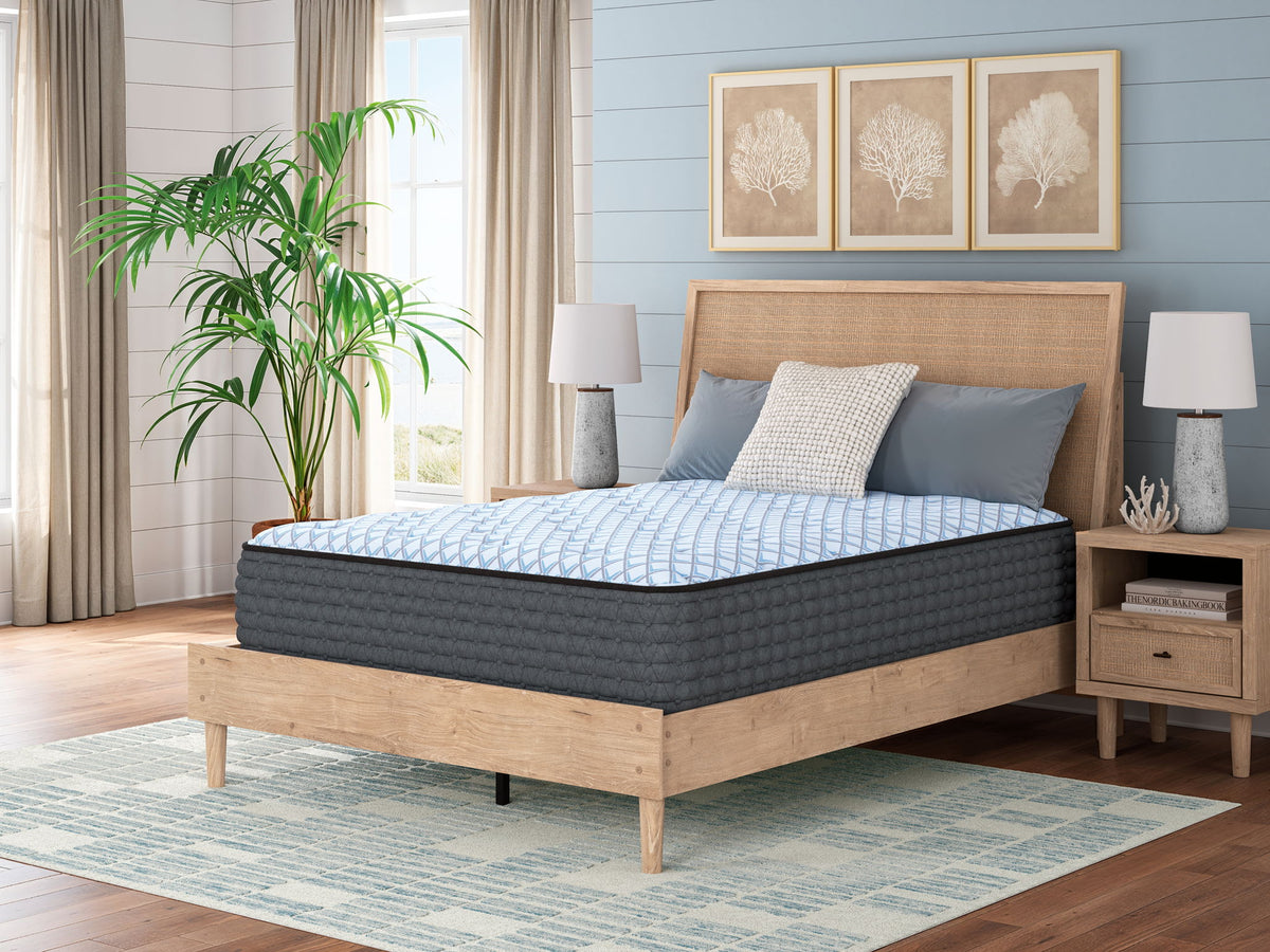 Destin Cove Plush - Twin Mattress - Blue — view 2