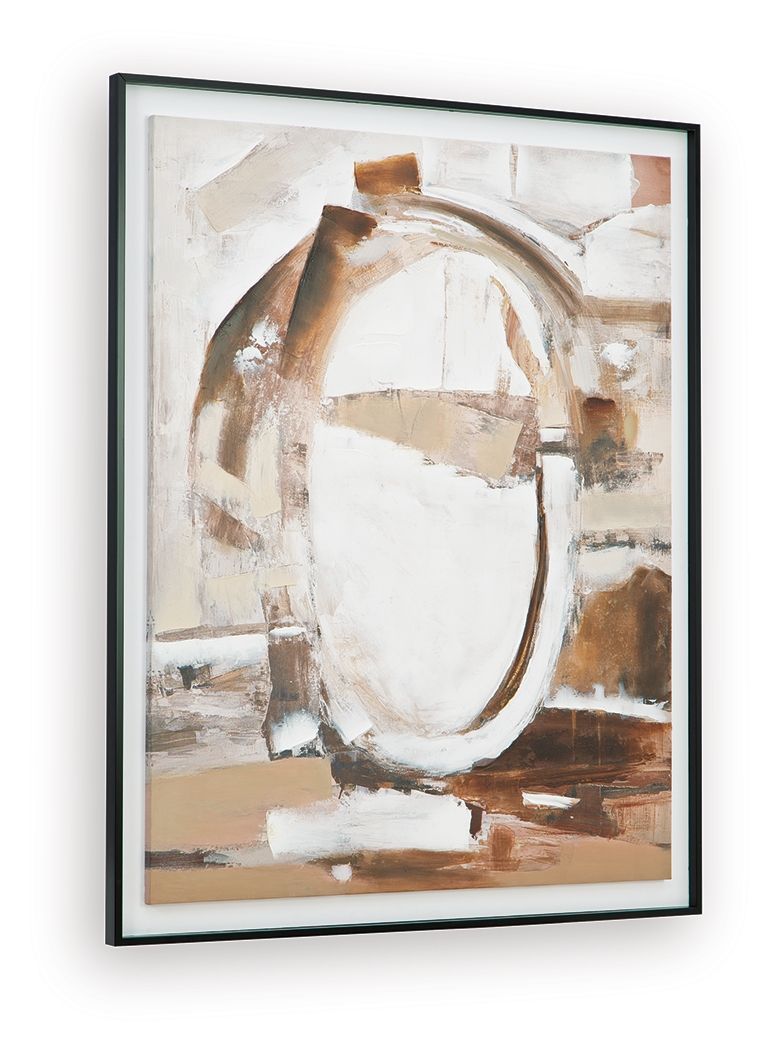 Bradlow - Wall Art - Brown / White / Black — view 3