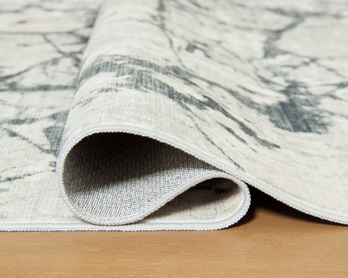 Tobinbury - 5' x 7' Washable Rug - Gray — view 4