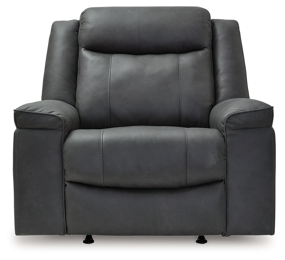Status Check - Rocker Recliner - Shadow — view 4