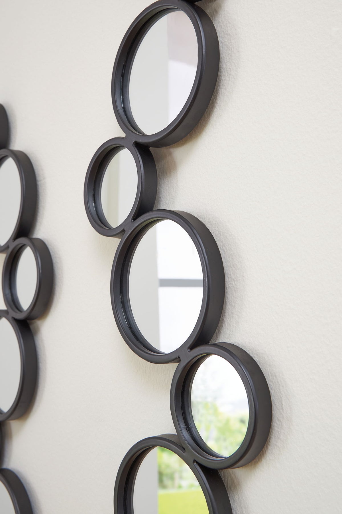 Vinler - Accent Mirror Set (Set of 2) - Black — view 8