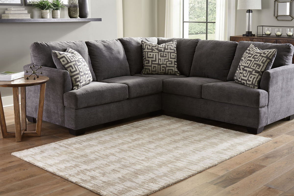 Abanlane - 5' x 7' Rug - Brown / Cream — view 2