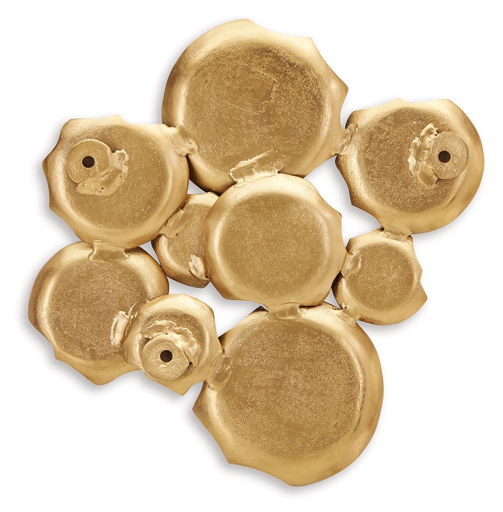 Gageton - Wall Decor - Antique Gold Finish — view 4