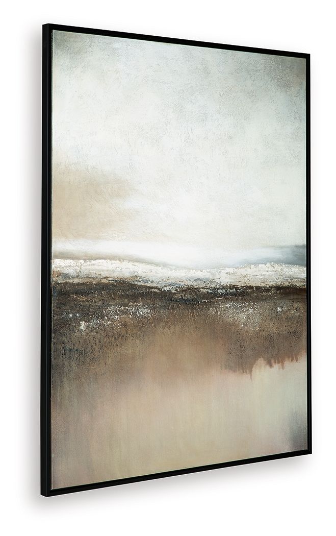 Siaking - Wall Art - Brown / Gray / White — view 3