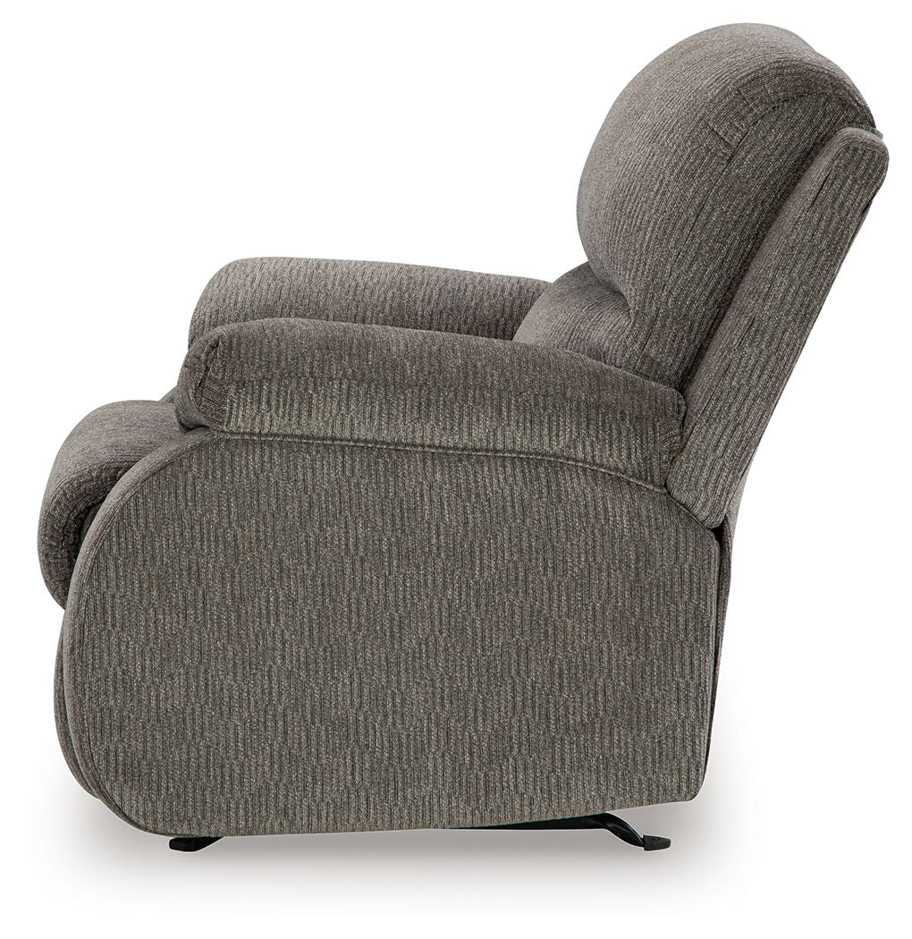 Scranto - Rocker Recliner - Brindle — view 7