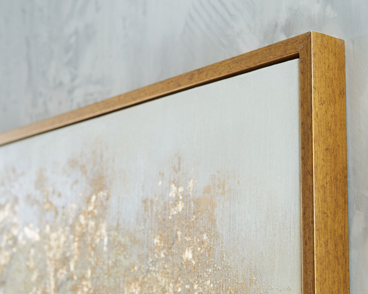Dalewick - Wall Art - Brown / Gray / Gold Finish — view 5