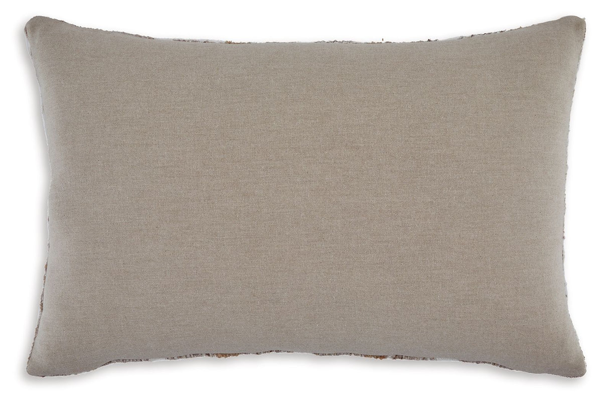 Benish - Pillow (Set of 4) - Tan / Brown / White — view 4