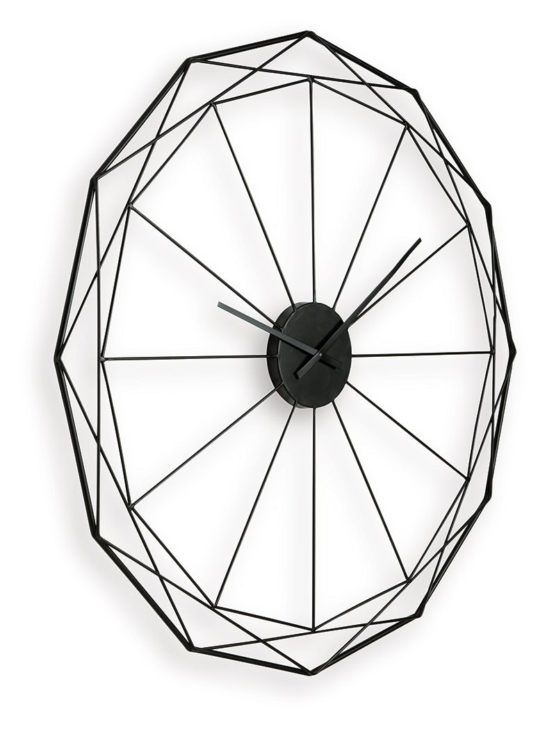 Arkthorne - Wall Clock - Black — view 3