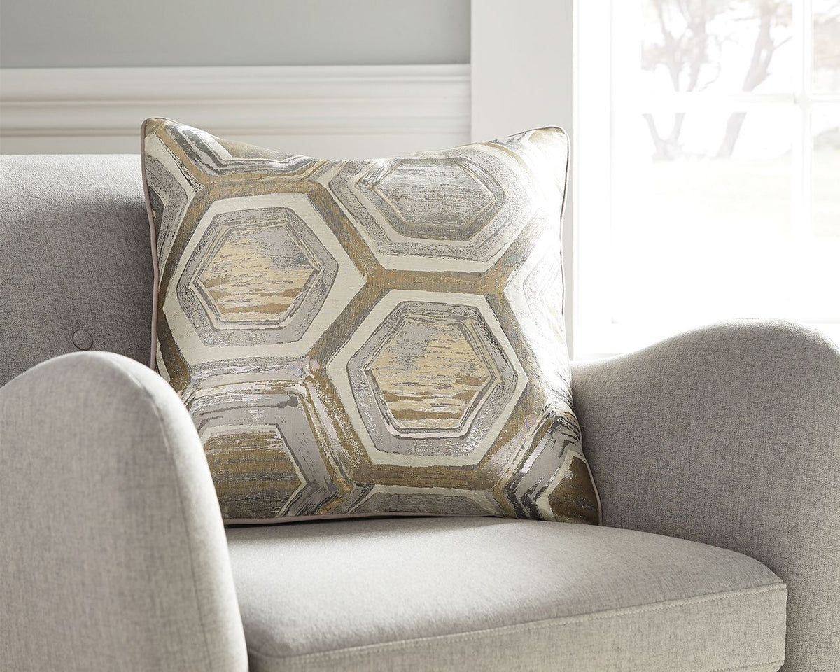 Meiling - Pillow (Set of 4) - Metallic — view 2