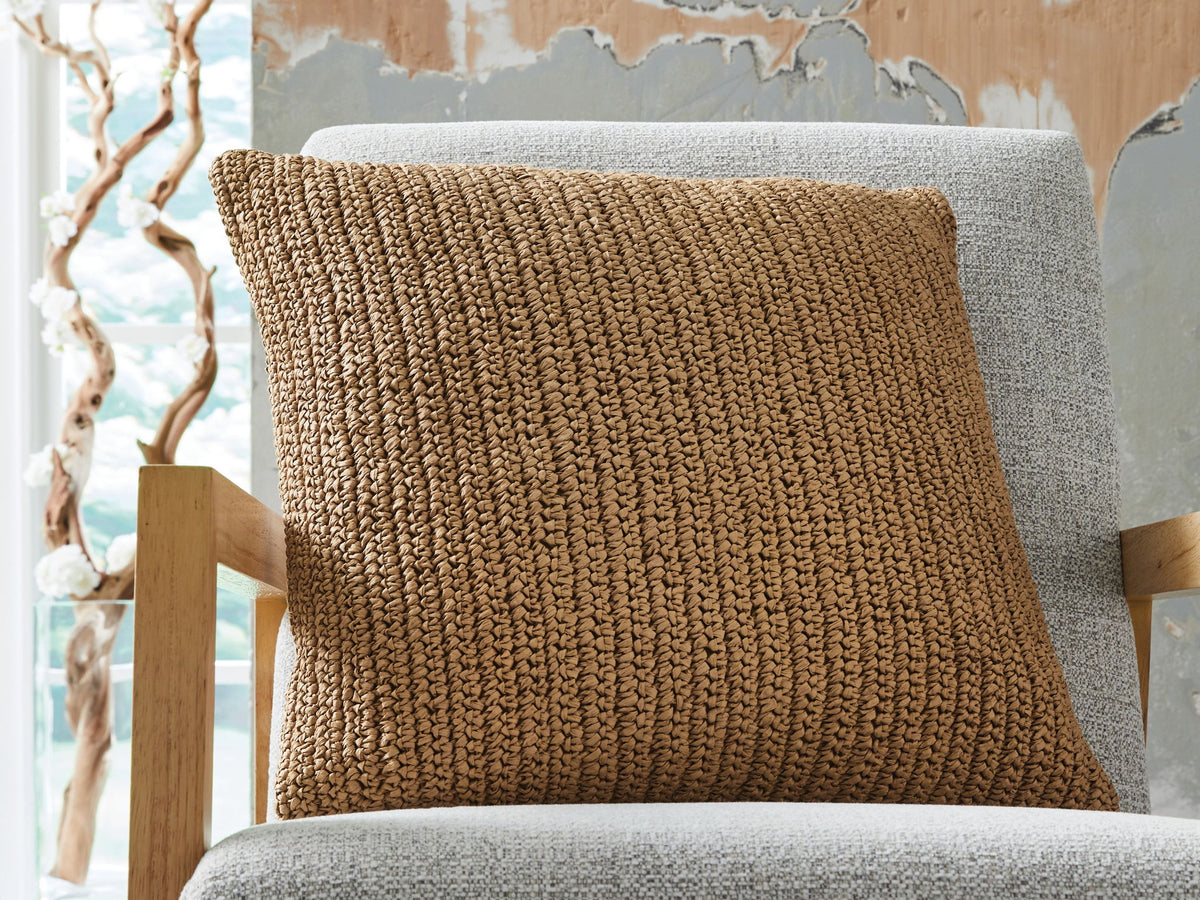 Habenvale - Pillow (Set of 4) - Tan — view 2