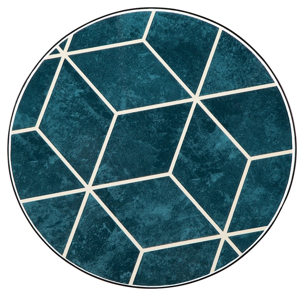 Clairbelle - Accent Table (Set of 2) - Teal — view 4