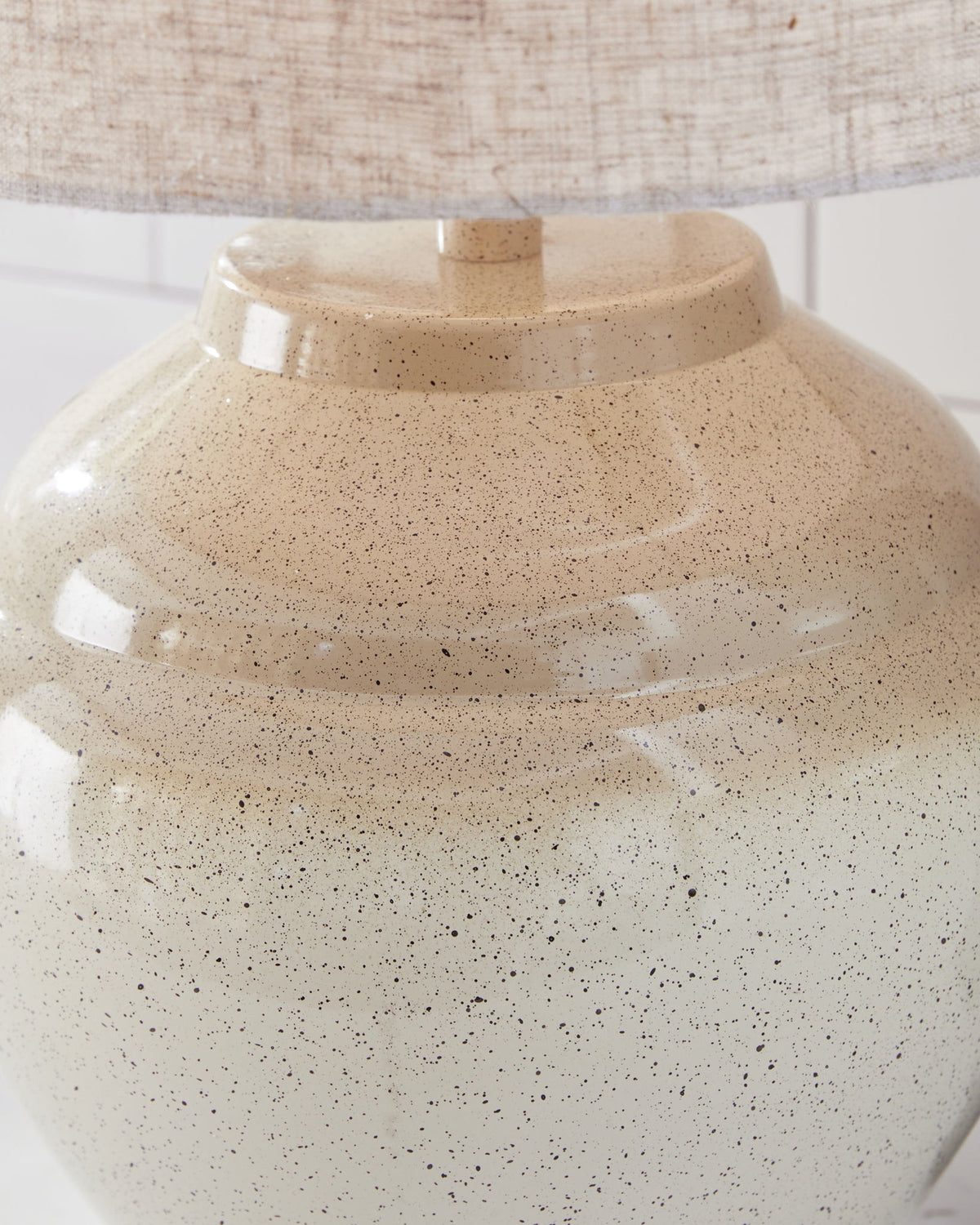 Waldish - Metal Table Lamp - Cream / Beige — view 3