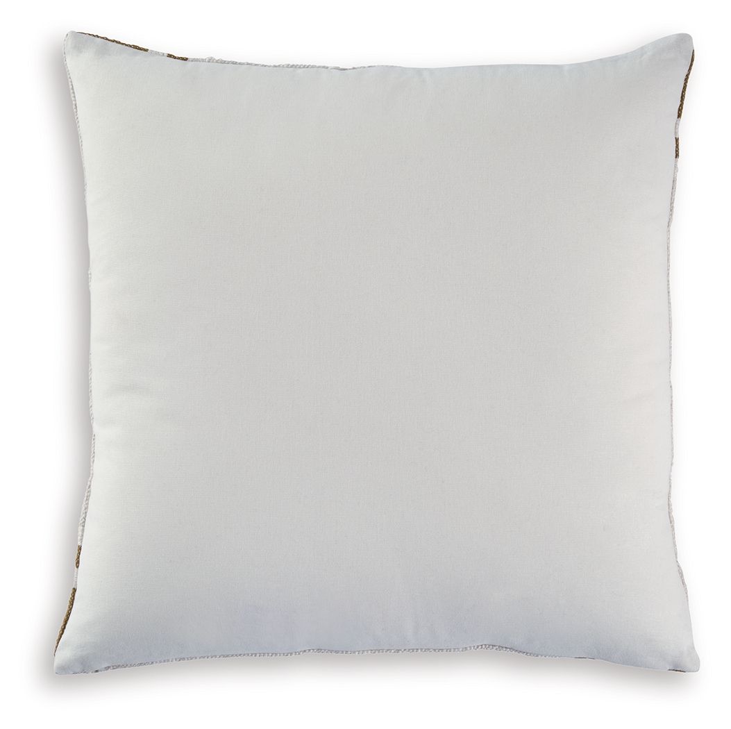 Darrman - Pillow (Set of 4) - Ochre / Ivory — view 4
