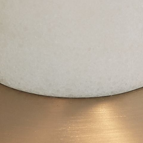 Rowleigh - Marble Desk Lamp - Gold Finish / White — view 5