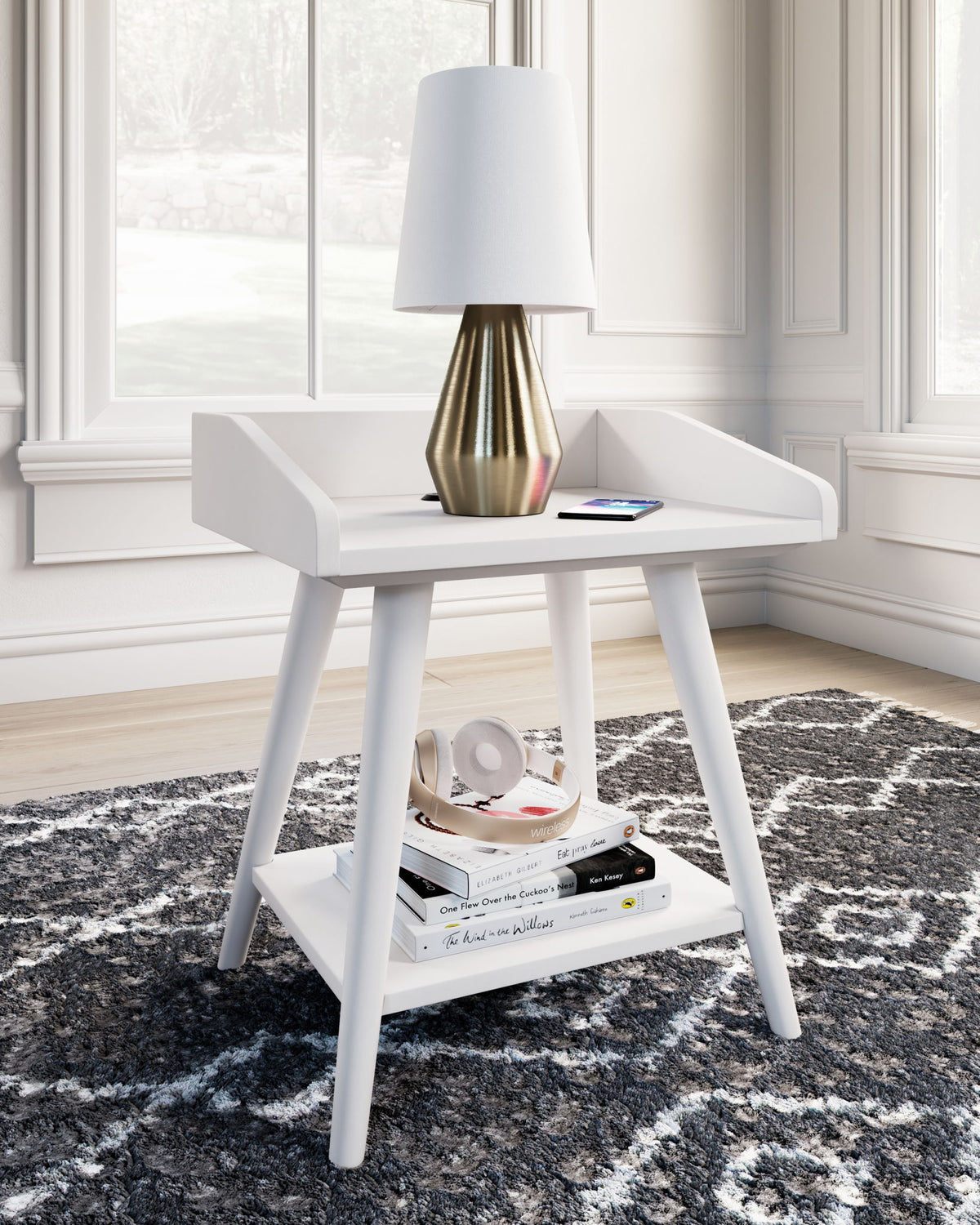 Blariden - Accent Table - White — view 8
