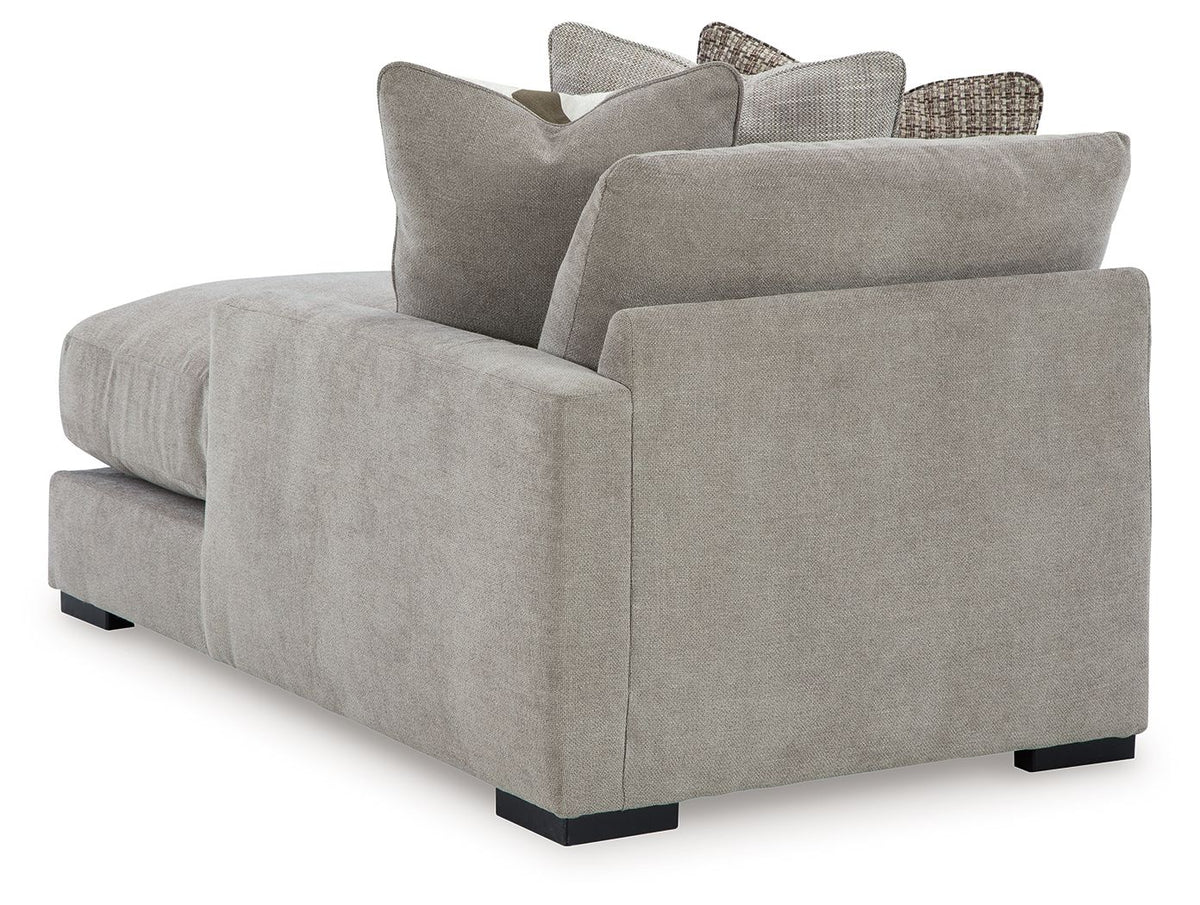 Aslan Court - Raf Corner Chaise - Pebble — view 5