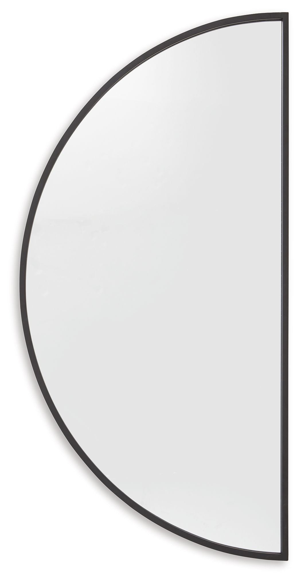 Denlow - Accent Mirror - Black — view 4
