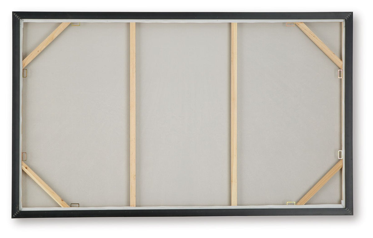 Waldard - Wall Art - Gray / Taupe / White — view 7