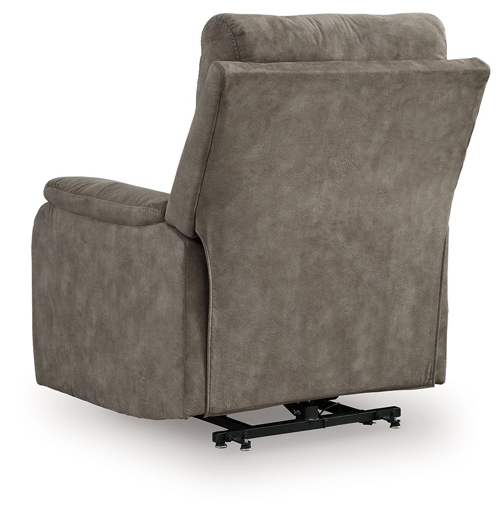 Crestmeade - Power Lift Recliner - Fossil — view 7