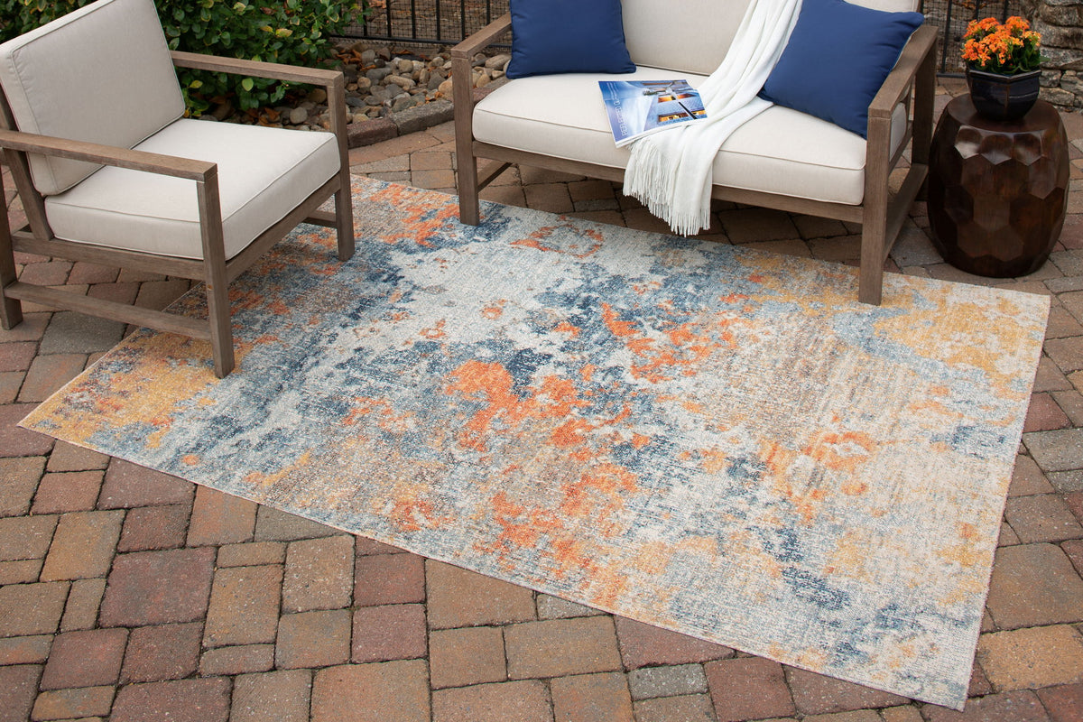 Wraylen - 5' x 7' Rug - Greige — view 2