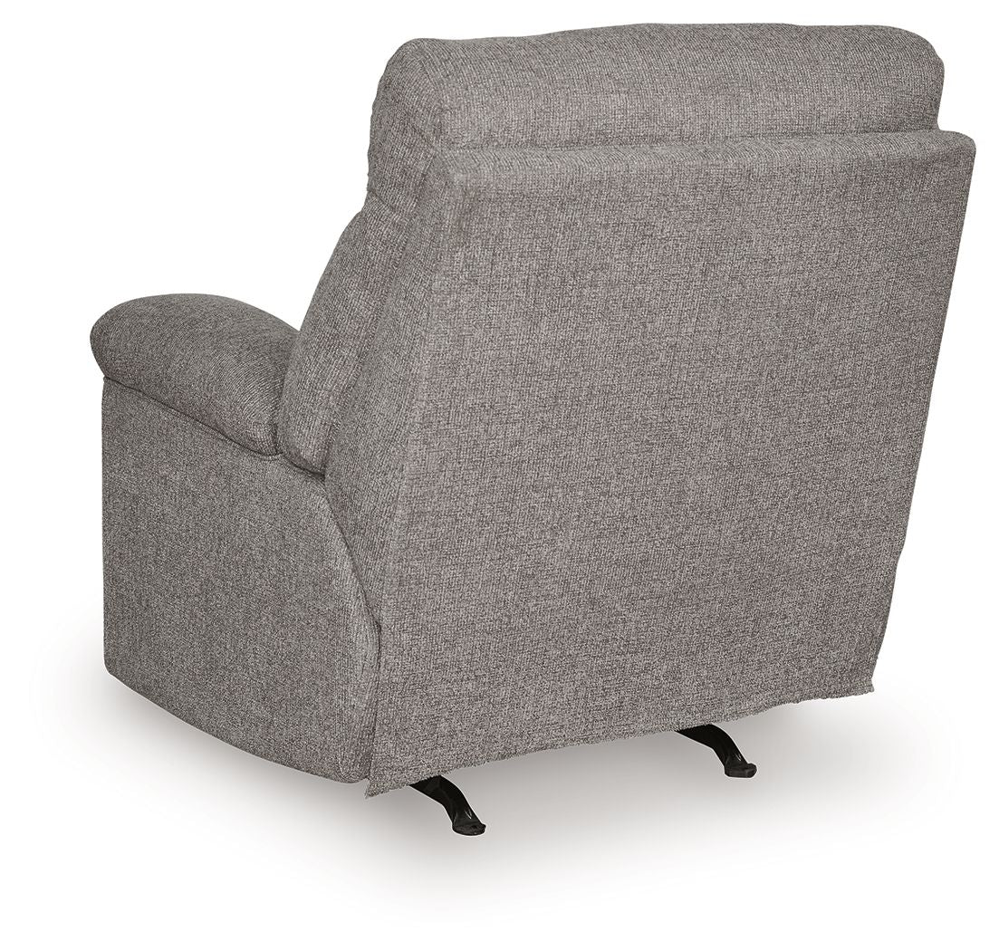 Hoyne Park - Rocker Recliner - Smoke — view 6