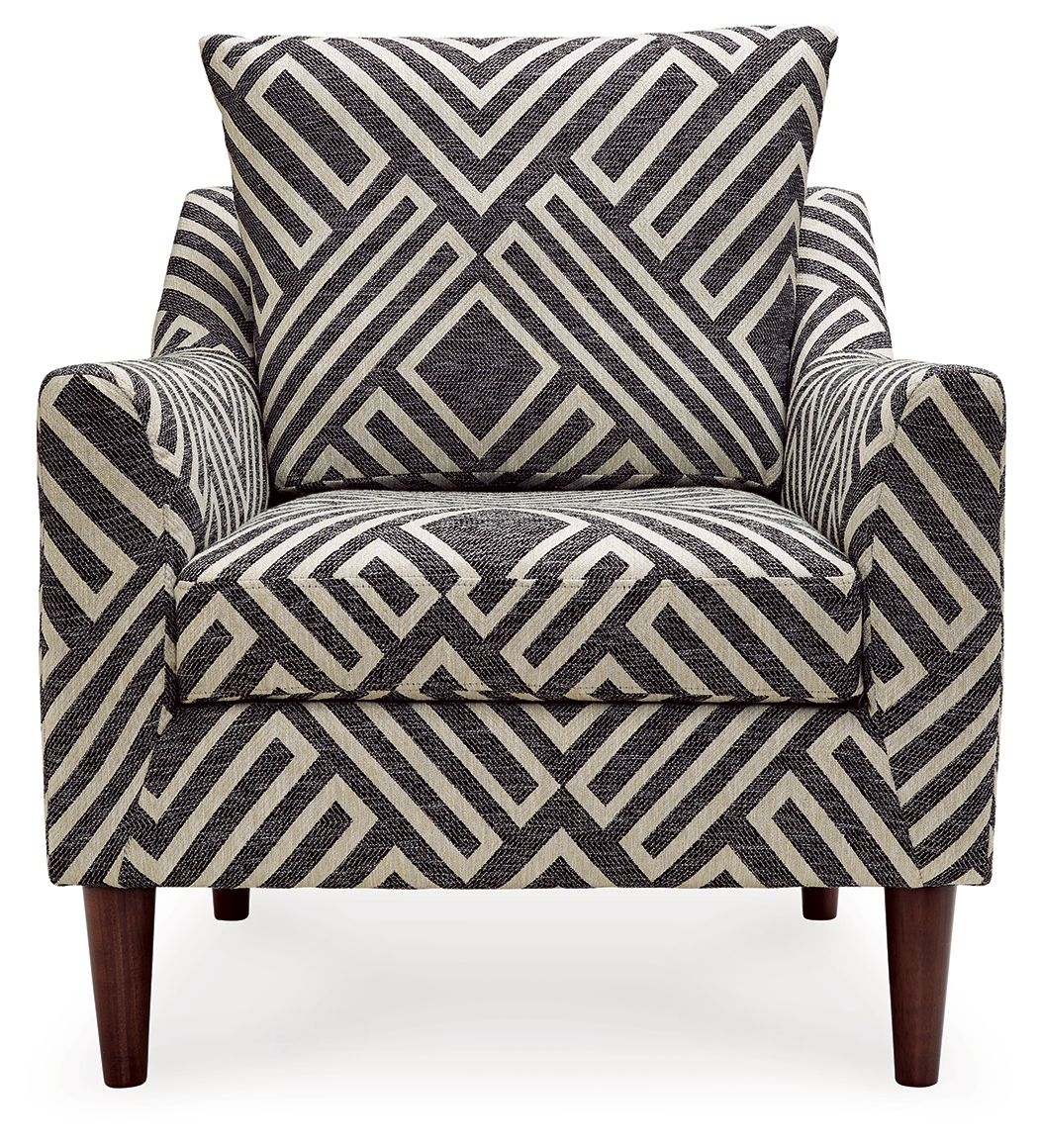 Morrilton Next-Gen Nuvella - Accent Chair - Natural / Charcoal — view 3