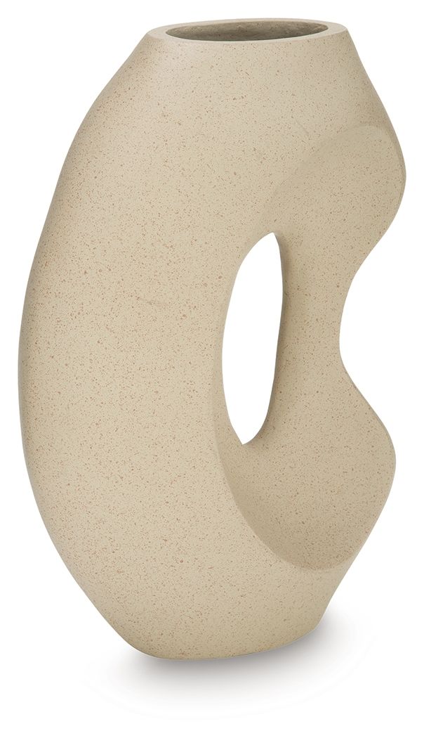 Odion - Vase - 16" - Stone — view 3
